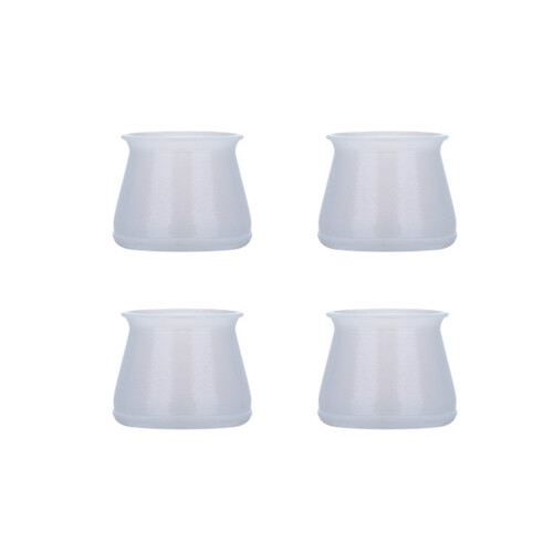 Stuhlbein-Bodenschoner, Silikonmaterial,