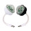 2 Stuks Mini Disco Lamp USB LED Auto Kleurwisselend 2
