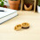 10 Stuks Wierookbrander Goud Geperforeerd Met Koolstofrooster 6