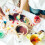 5Stk Runder -Malpinsel Set Für Kinder Basteln Diy 5