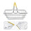 Desktop Storage Basket Mini Supermarktmandje Metaal Sieraden Decor 7