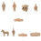 1 Set Terracotta-Soldat -Pferdegespann 8