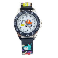 Creatieve Kinder Quartz Met Cartoon Ontwerp In Siliconen