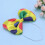 Decoratieve Stropdas Veters Clown Poets Dots Accessoire 8
