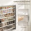 Homcom HOMCOM 7-Tier Wall Display Cabinet w/ Glass Doors, Graphite Wood Effect 19