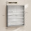 Homcom HOMCOM 7-Tier Wall Display Cabinet w/ Glass Doors, Graphite Wood Effect 17