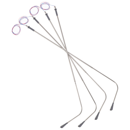 4 Led Gesimuleerde Straatlantaarns Micro Landschapsdecor