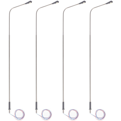 4 Led Gesimuleerde Straatlantaarns Micro Landschapsdecor 1