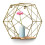 Scandinavian Wire Storage Baskets, Decorative Storage Baskets Set for Wall Mounting, Open Design for Easy Access and Organization 1