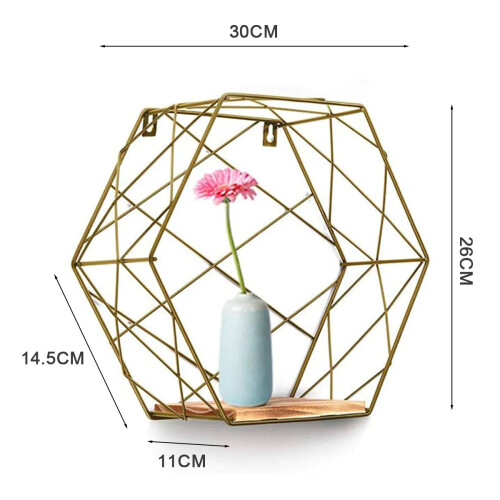 Scandinavian Wire Storage Baskets, Decorative Storage Baskets Set for Wall Mounting, Open Design for Easy Access and Organization 1