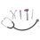 1 Set Mini Artseninstrumenten Met Stethoscoop En Spuit 10