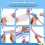 6 Stuks Rubberen Elastiek-Aangedreven Vliegtuigmodel Diy Montage 7