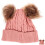 Roze Gebreide Kinder Warm Winter Hoed Jongens 6