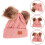 Roze Gebreide Kinder Warm Winter Hoed Jongens 7