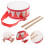 1 Set Kinderdrumtoy Snaredrum Met Drumstokken En Percussieinstrumenten 5