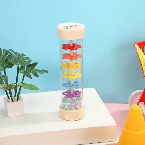 Orff Percussieinstrument Schudregenmaker Stokbuis Speelgoed 2