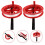 2 Stuks Kite Spool Vliegerhaspel Haspelwinder Opwindhaspel Grip 3