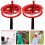 2 Stuks Kite Spool Vliegerhaspel Haspelwinder Opwindhaspel Grip 5