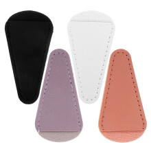4 Stuks Pu Leer Schaarhoesjes Bescherming Voor Veiligheid