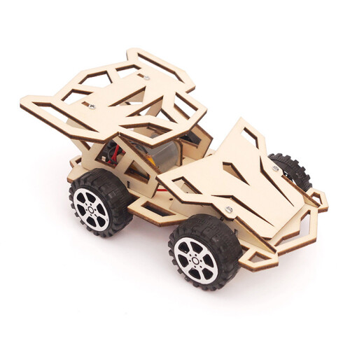 1 Stuks Raceauto DIY 3D- Batterij 2