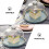 1 Set Voedselafdekking Met Dienblad Cakepresenteerplateau 11