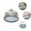1 Set Voedselafdekking Met Dienblad Cakepresenteerplateau 5