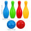 1 Set Mini Bowling Educatief Speelgoed Voor Kind Baby 2