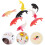 8St Mini Goudvis Figurines, Mini Carp Decoratie Voor Micro Landschap 5