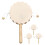 4 Stuks Onafgewerkt Rammel Drum Diy Schilderij 5