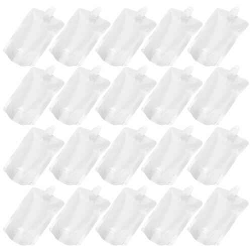 50 Stks Transparante Drankflessen 250 Ml Portable Plastic