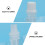 50 Stks Transparante Drankflessen 250 Ml Portable Plastic 8