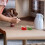 2 Sets Miniature Hondenvoerbakjes Plastic met Bot 5