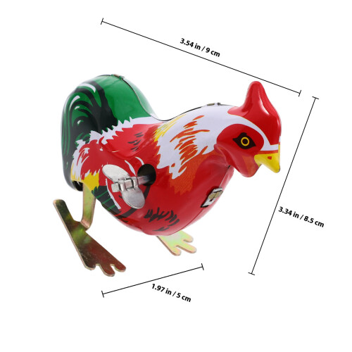 4 Stuks Kinder Speelgoed Retro IJzer Springend Dier 1
