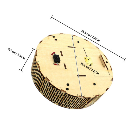 Electric Motor Robot Stofzuiger 3D Voor Kinderen 1