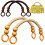 4 Stuks Tassenhengsels Met Geweven Nylon 1