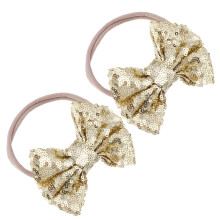 2 Baby Glitter Haarlint Hoofdband Haaraccessoire
