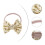 2 Baby Glitter Haarlint Hoofdband Haaraccessoire 3