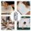 1 Set Van 7-Delige Multifunctionele Tekengecompassen ( ) 8