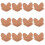 200St Chocolade Cup Houder Khaki Papier Voor Snoep Versiering 9