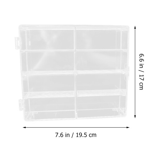 Plastic Displaycase Met Vakken Voor Mini Autotjes 1