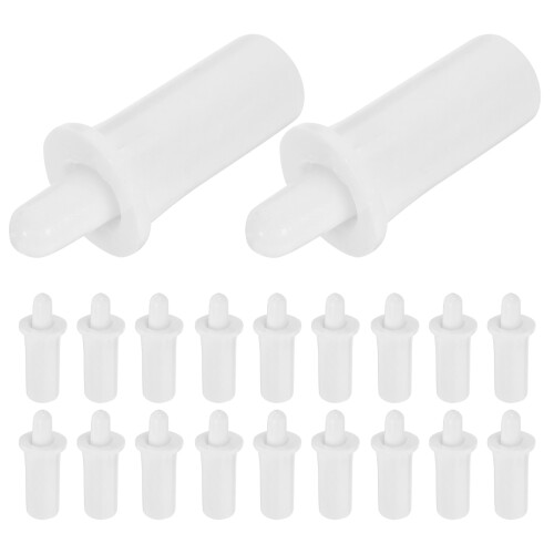 1Set Witte Plastic Shutter Vervangingspennen Telescopisch En Licht
