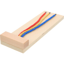 Holz Haarzopf Spielzeug Lernhilfe Zum Flechten Für Kinder