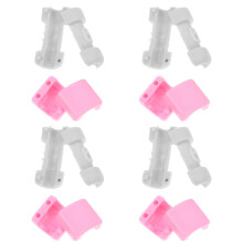 4Stück -Ladekabel USB Schutz Für Iphone5 5S 6 6S Pink