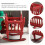 Decoratieve Mini Meubels Cradle Model 10
