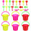 24 Teile Kinder Sand Eimer Strand Spielzeug Mini Set 9