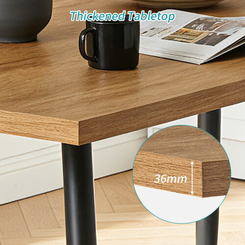 AINPECCA 150CM Dining Table Working Table Oak Home Office 1