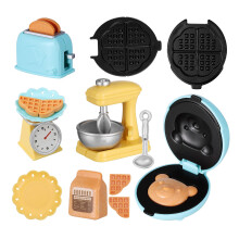 1 Set Puppenhausküche Toaster Rollbackofen Für Kinder