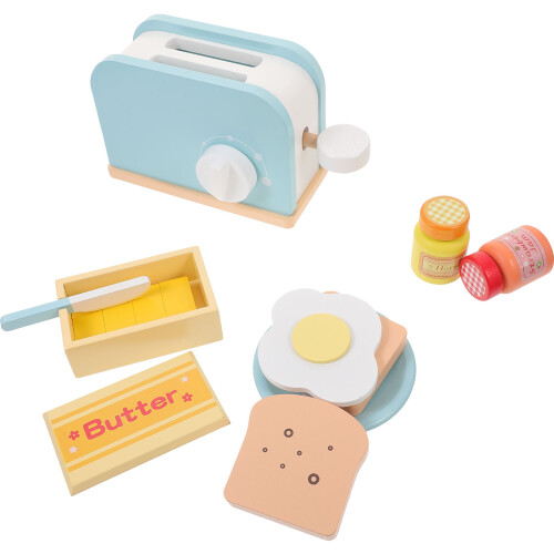 1 Set Play Toaster Kinderküche Simulationstoaster Spielzeug