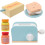 1 Set Play Toaster Kinderküche Simulationstoaster Spielzeug 9