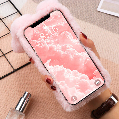 Phone Shell Kompatibel Mit Iphone 12 Mini 5,4 Plüsch Hülle 1